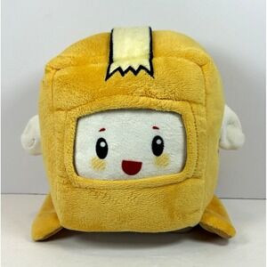 LankyBox Boxy Yellow Cube Plush Plushie Toy 6" Animation Theme